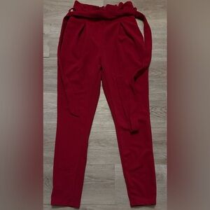 SHEIN Kids Crimson Red Pull-On Joggers